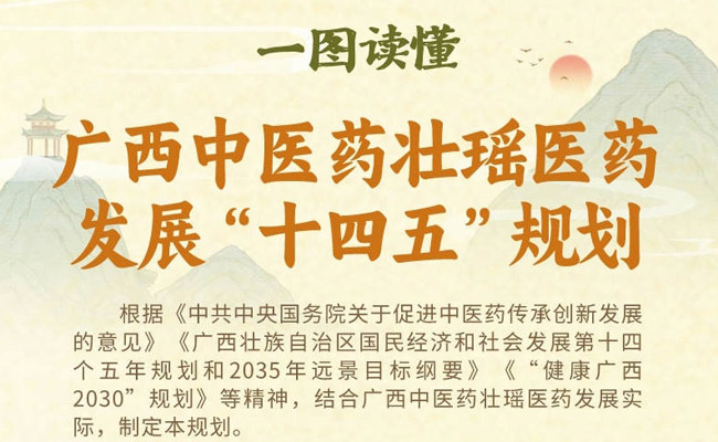 廣西中醫藥壯瑤醫藥如何發展？這張圖告訴你
