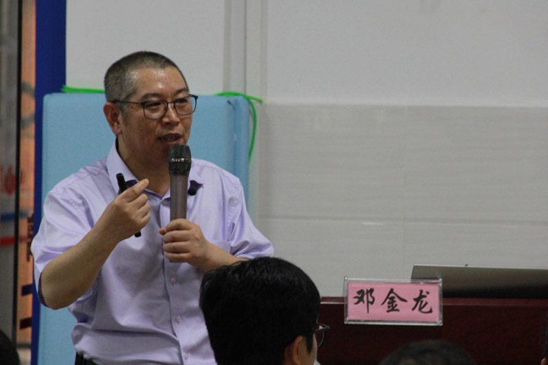 西岭镇中心卫生院培训现场。李美芬摄