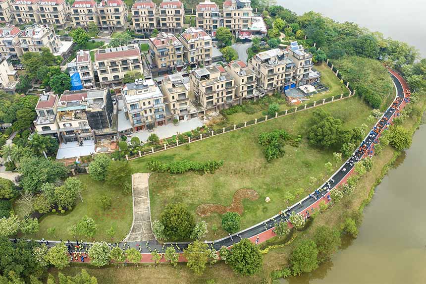 广西梧州市玫瑰湖公园。何华文摄