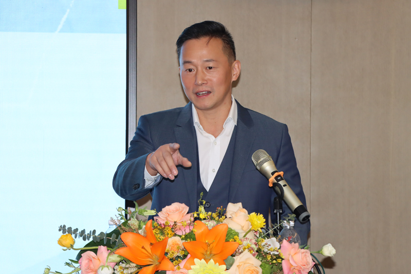 花勇民致辞。覃玲江摄