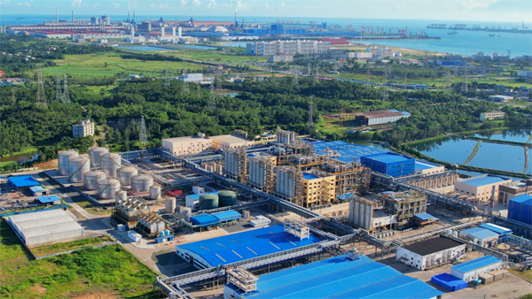 防城港市企沙工業區。鐘馥蔚攝