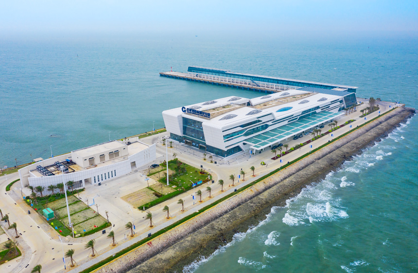 北部湾国际邮轮母港。