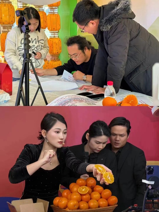 公益文旅推广助农带货活动剪影。主办方供图