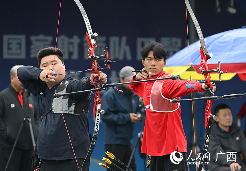 比赛现场。人民网 雷琦竣摄