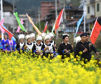 龙胜：欢度侗族传统“祭萨节”