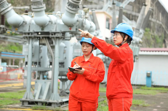 合面狮电厂持续抓好全员安全生产责任体系建设。广西能源股份供图