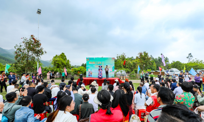 “缘在上林 情满三月三”青年联谊交友活动现场。上林县委宣传部供图