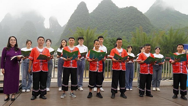 活动现场。桂林旅游学院供图