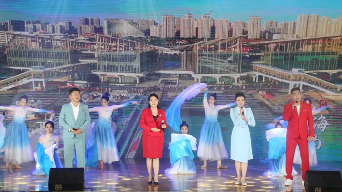 歌伴舞《向海之约》。北海市总工会供图