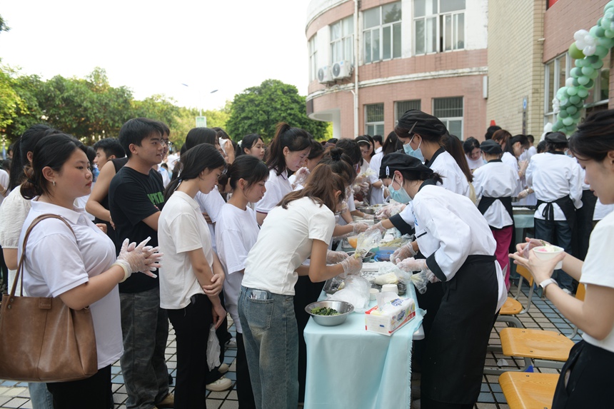 点心制作现场