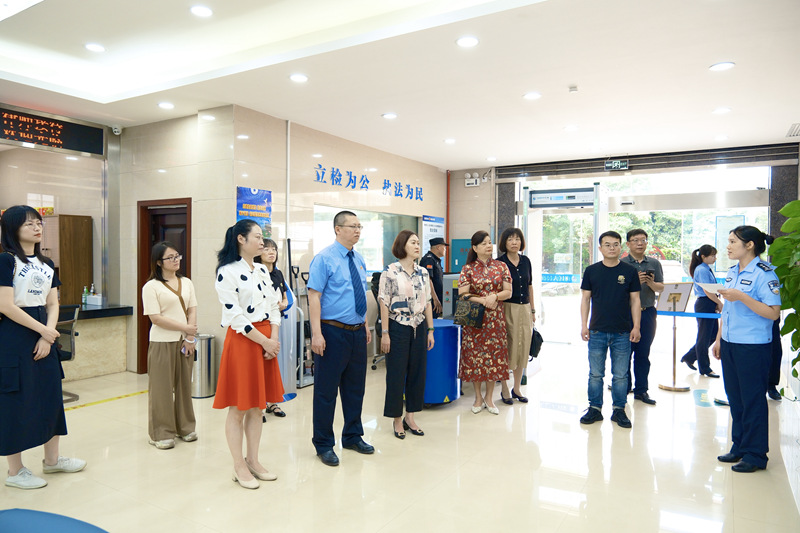 柳南区检察院检察开放日活动现场。柳南区检察院供图