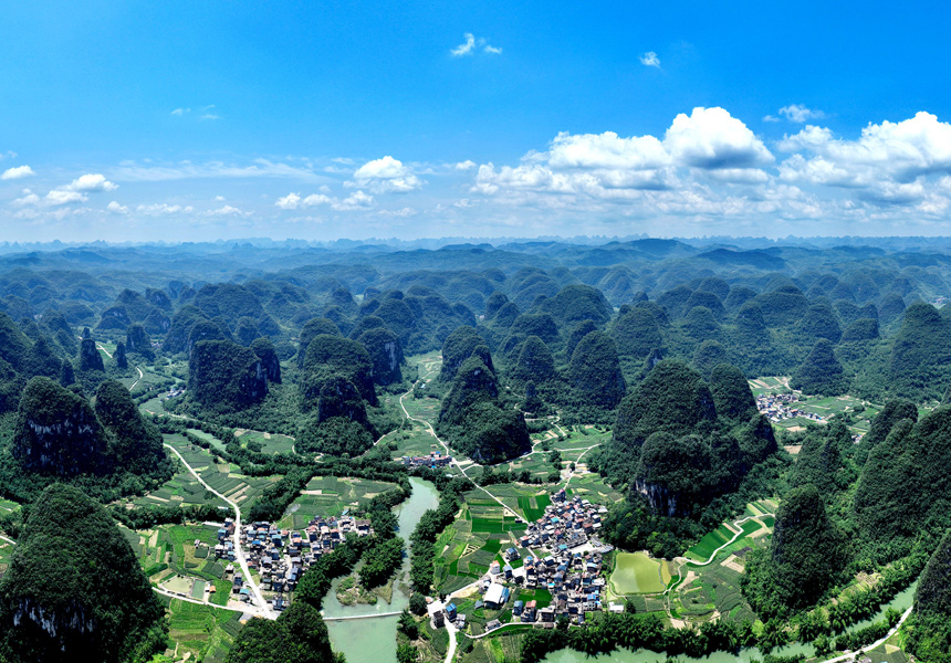 田园风光。