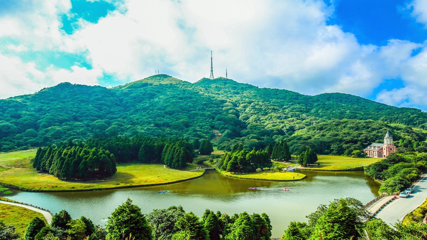 大容山國家森林公園。北流市委宣傳部供圖