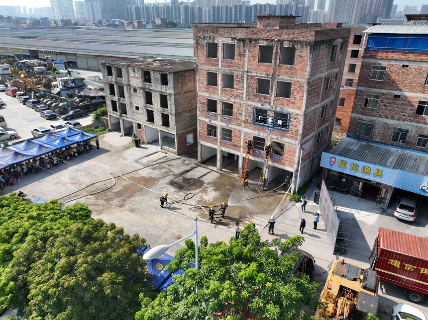 活动现场。南宁消防供图