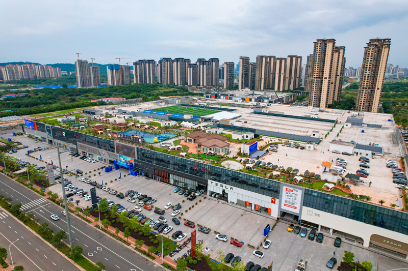五象汽車生活廣場。廣西現代物流集團供圖