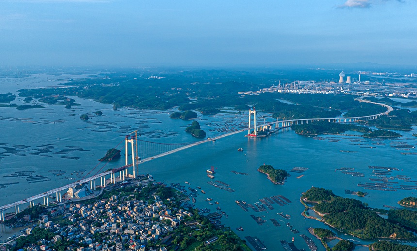 龙门大桥——广西在建最长跨海大桥