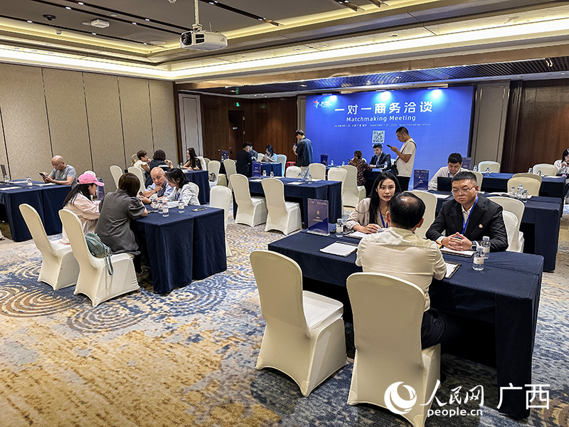 交流会现场。人民网 雷琦竣摄