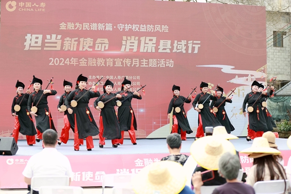 文艺表演现场。