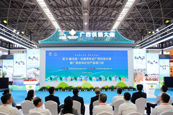 推介会现场。自治区供销社供图