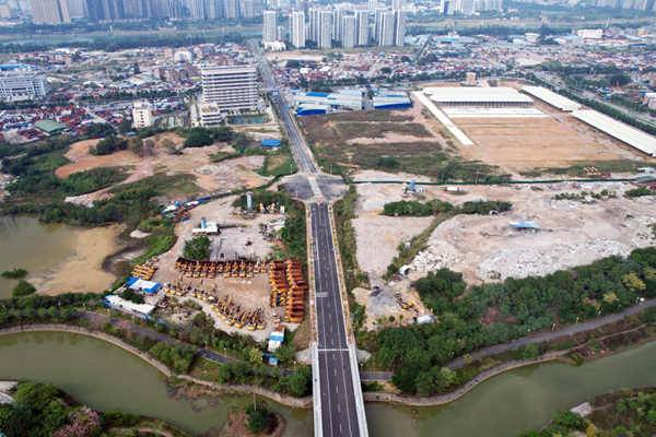 贵和路（沙滨路-上津路）工程通过竣工验收。陶燕如摄