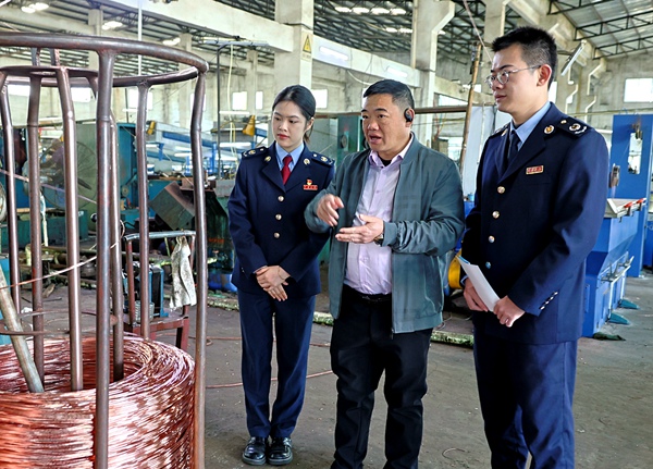 乐鱼app官网：岑溪：“税惠暖冬”行动 助企迎新发展(图1)