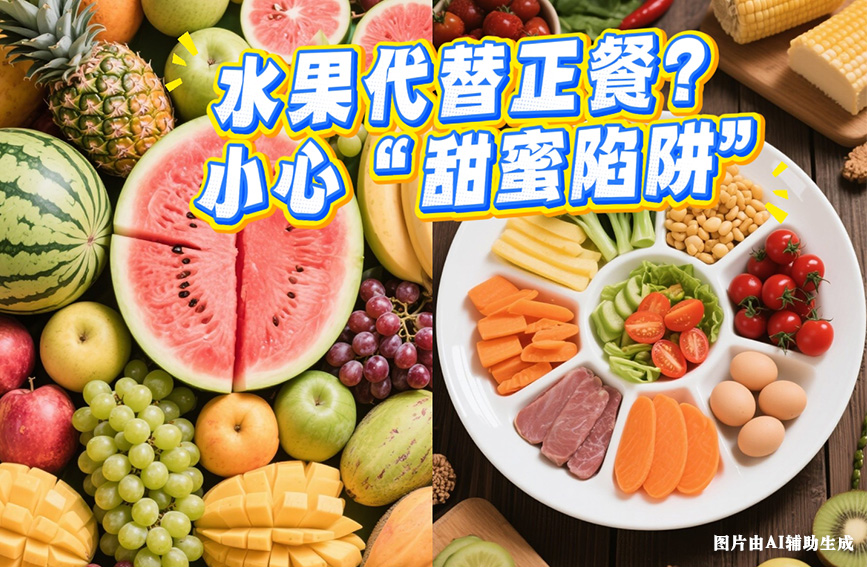 水果代替正餐？小心 “甜蜜陷阱”