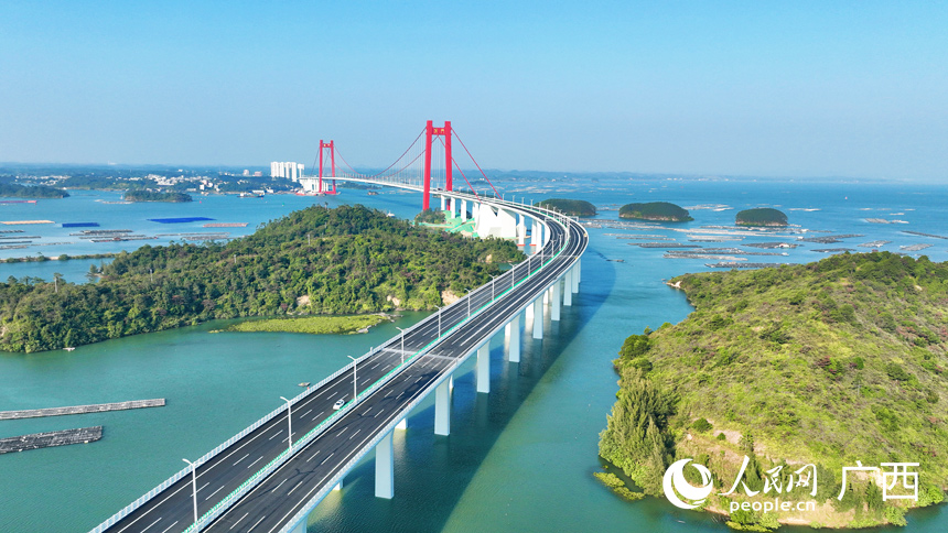 广西滨海公路龙门大桥