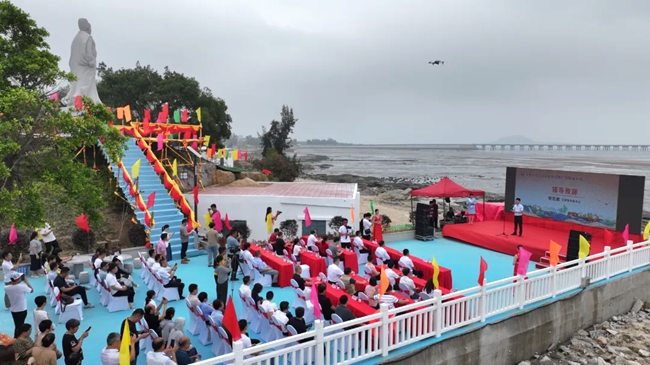 郑和广场揭幕仪式