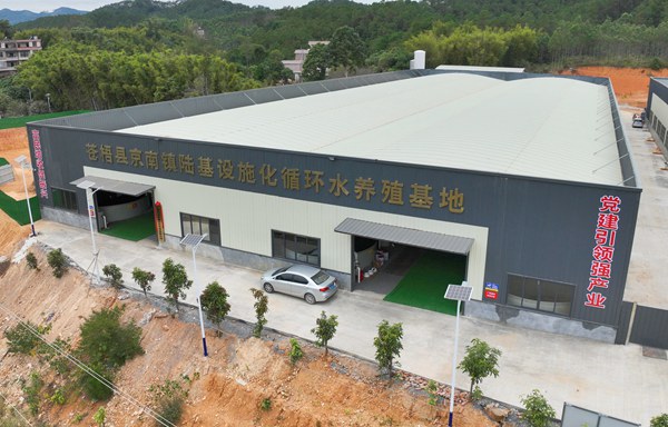 苍梧县京南镇陆基设施化循环水养殖项目