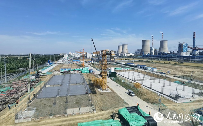 中试基地建设现场