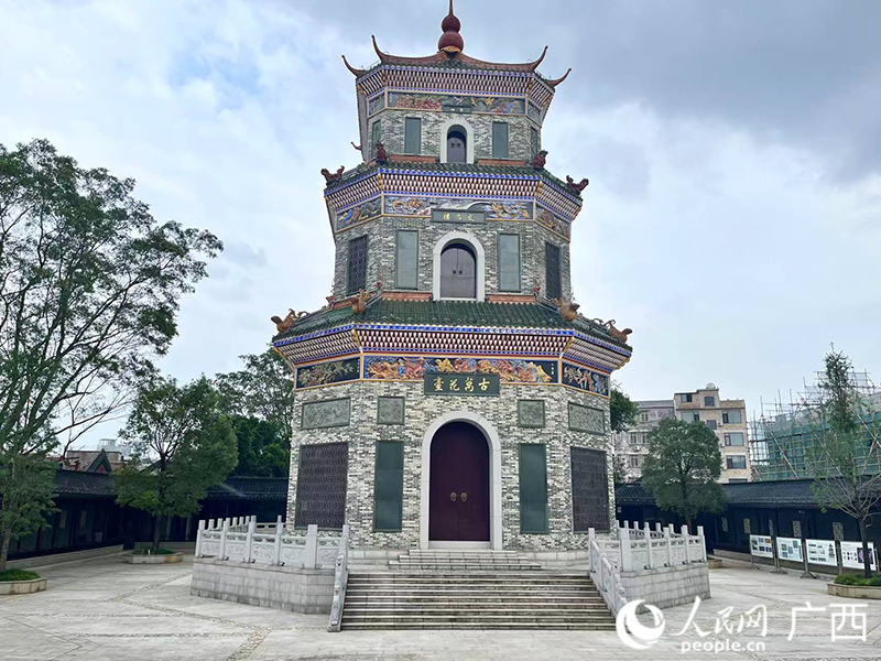 玉林文旅新地标——万花楼。人民网 韦欢摄