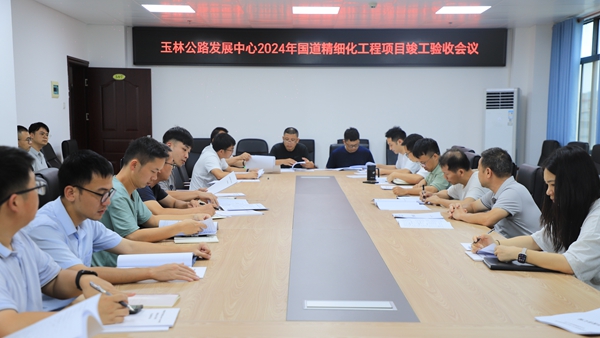 项目竣工验收会议现场