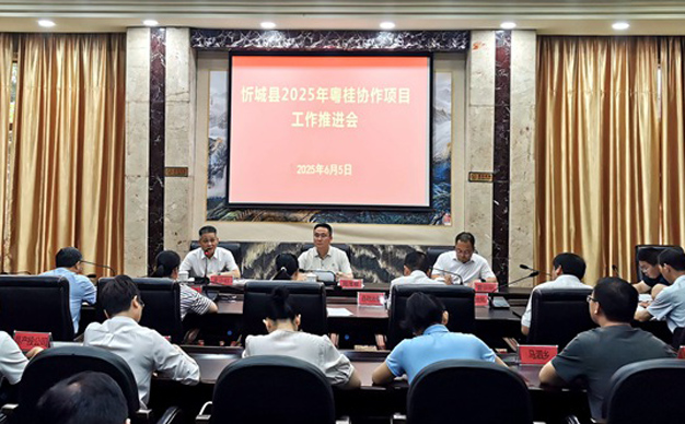 忻城县召开2025年粤桂协作项目推进会