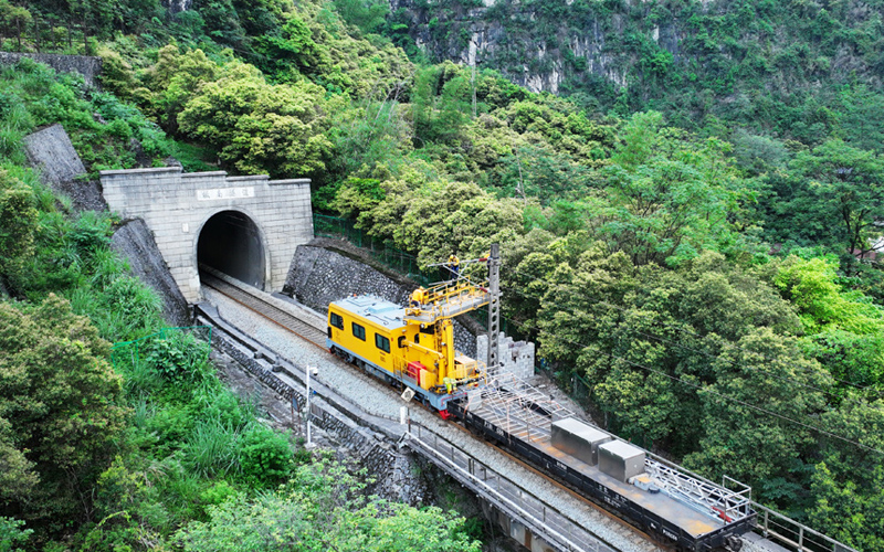 黔桂鐵路廣西段集中修圓滿收官