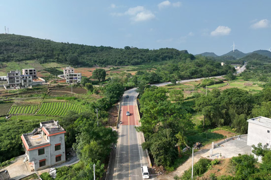 国道538线麦岭桥。袁忠安摄