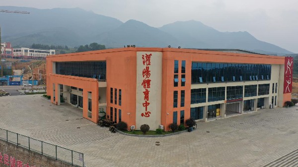 灌阳县体育中心。活动主办方供图