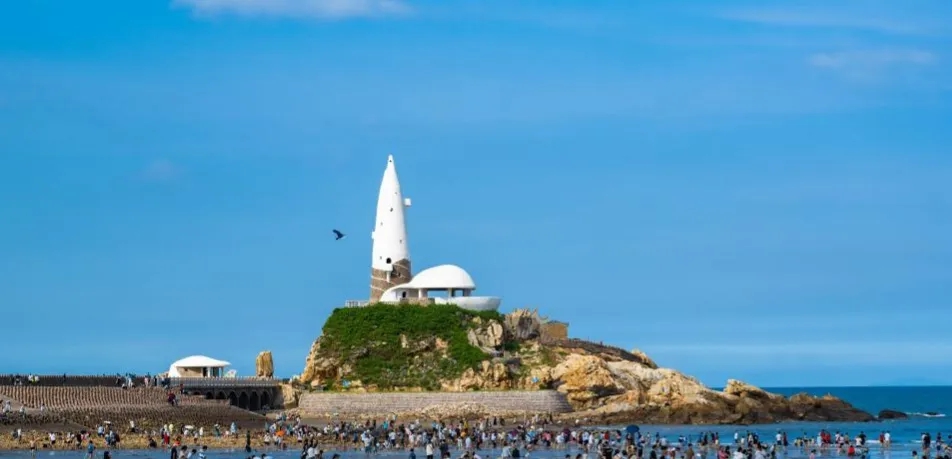 下沙海滩。长乐区融媒体中心供图