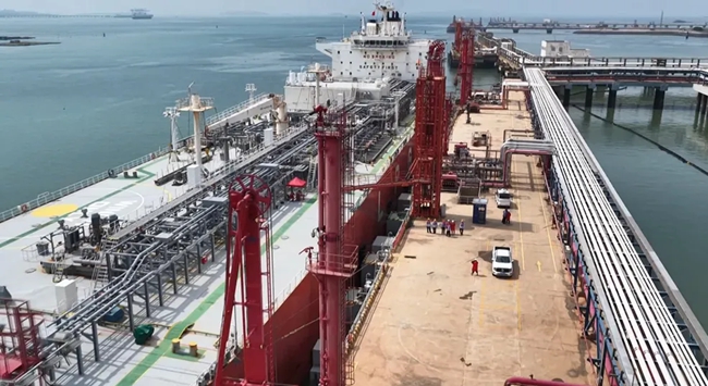 储罐及专用管道系统提升原料周转效率