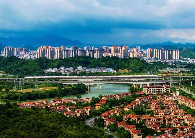 平果市榜圩镇风光旖旎