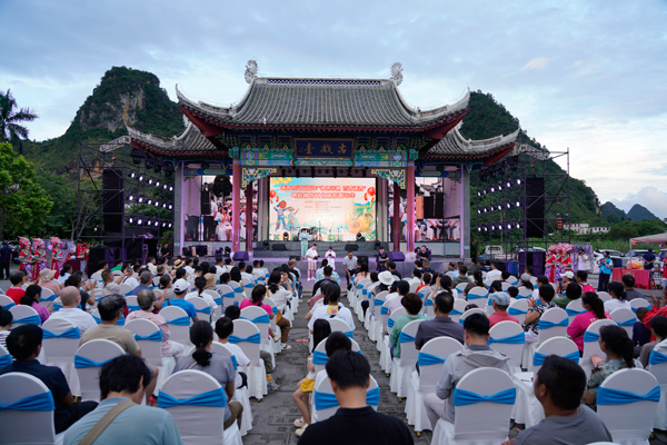 开幕式现场。靖西市融媒体中心供图