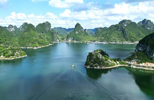 上林大龙湖景区。广西休闲农业协会供图