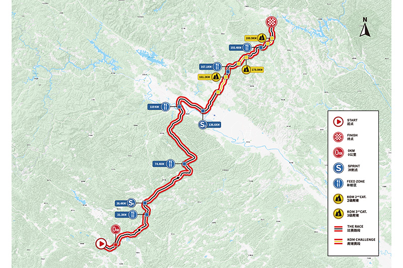靖西-巴马赛段。主办方供图