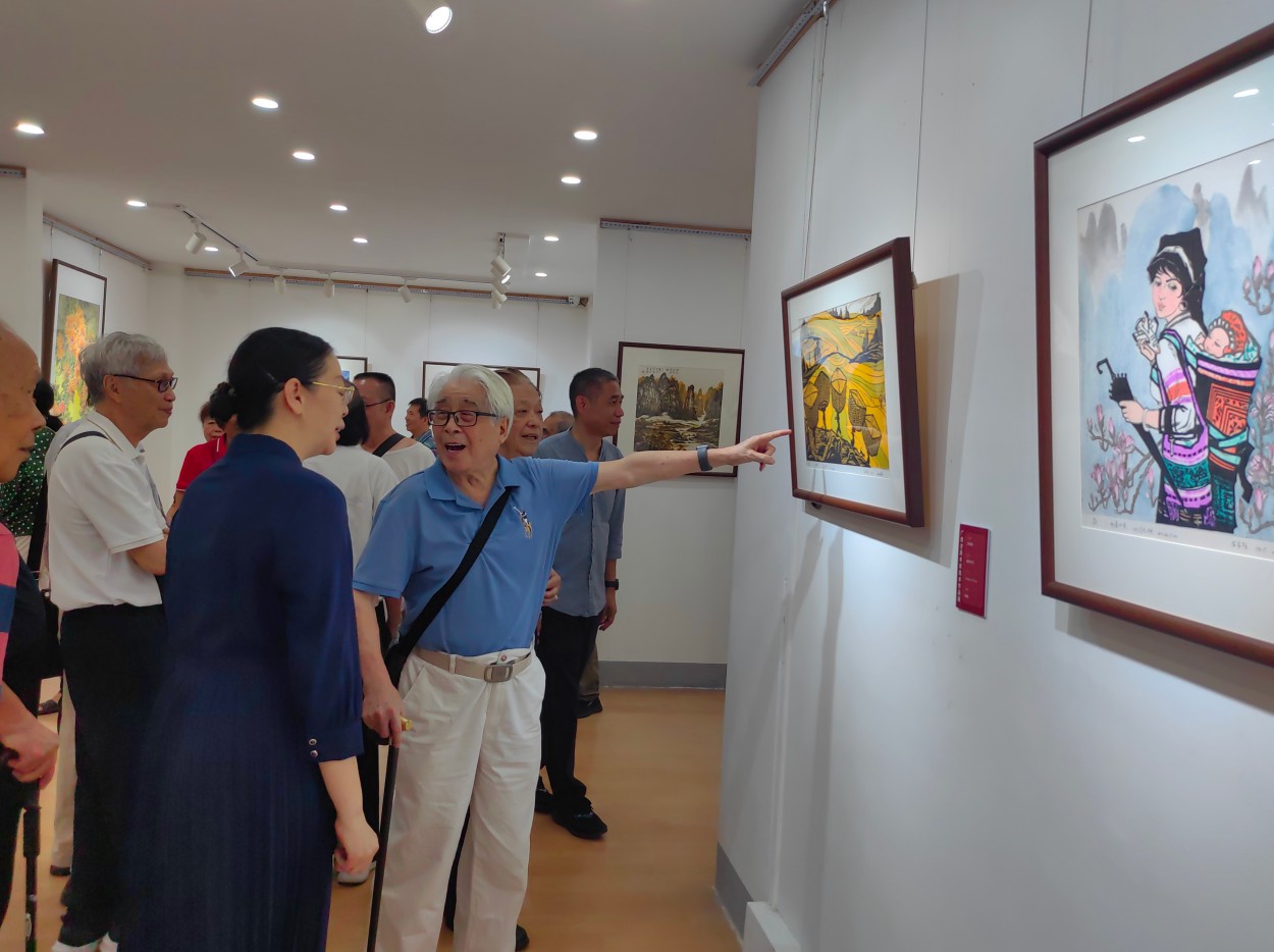 展覽現場。陸靜攝