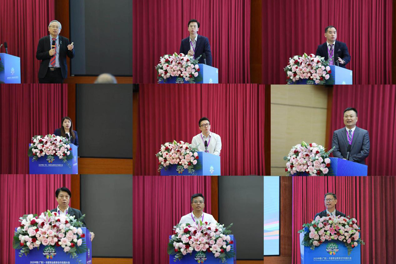 與會嘉賓作報告。李嘉文攝