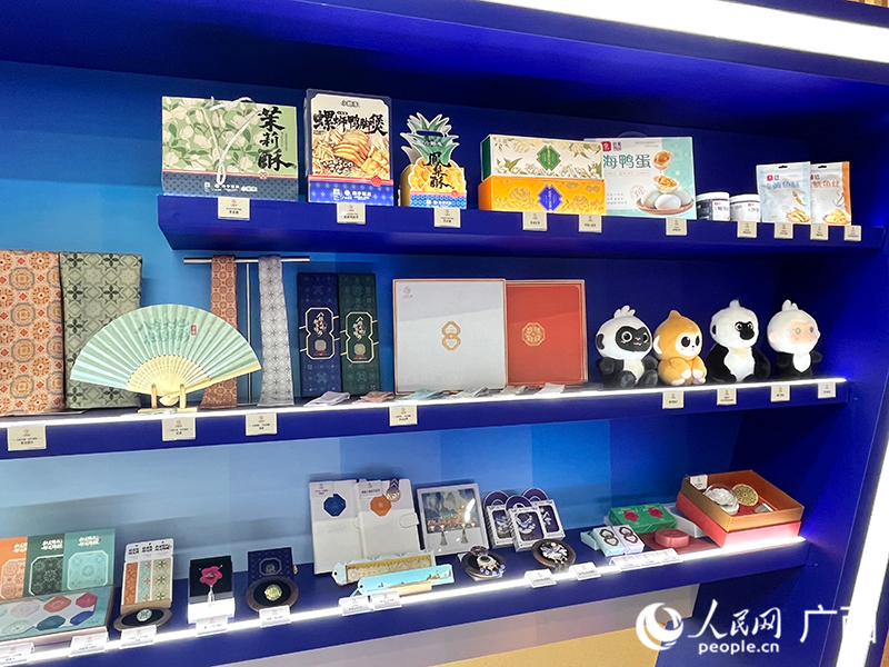 廣西好物展示。人民網 韋歡攝