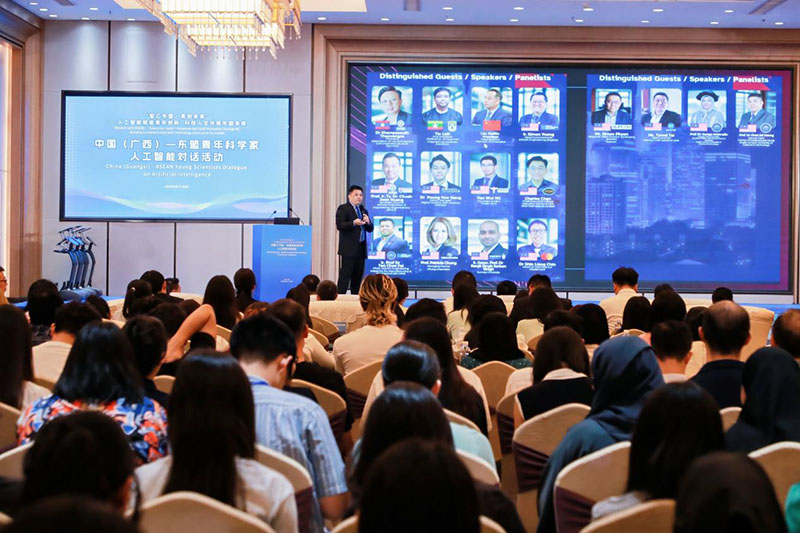 與科學家面對面活動。廣西科協供圖