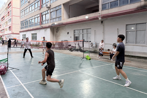 羽毛球比賽。梁錦華攝