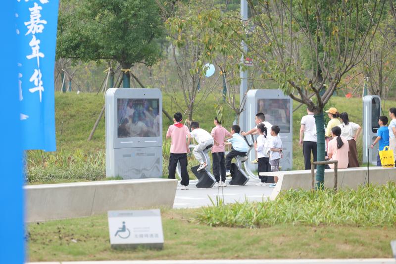 游客体验科普互动
