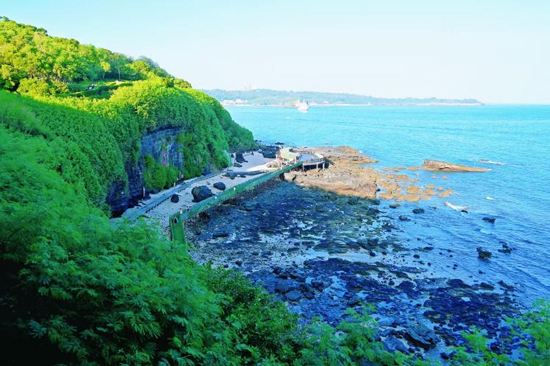 涠洲岛南湾鳄鱼山景区。兴业银行南宁分行供图