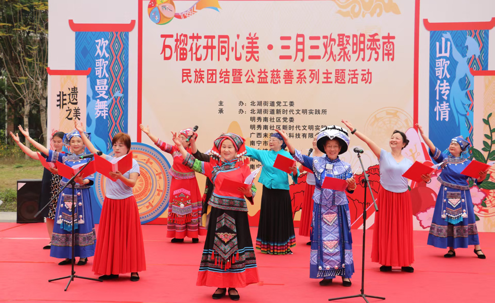 南宁市明秀南社区红石榴生活节主题活动